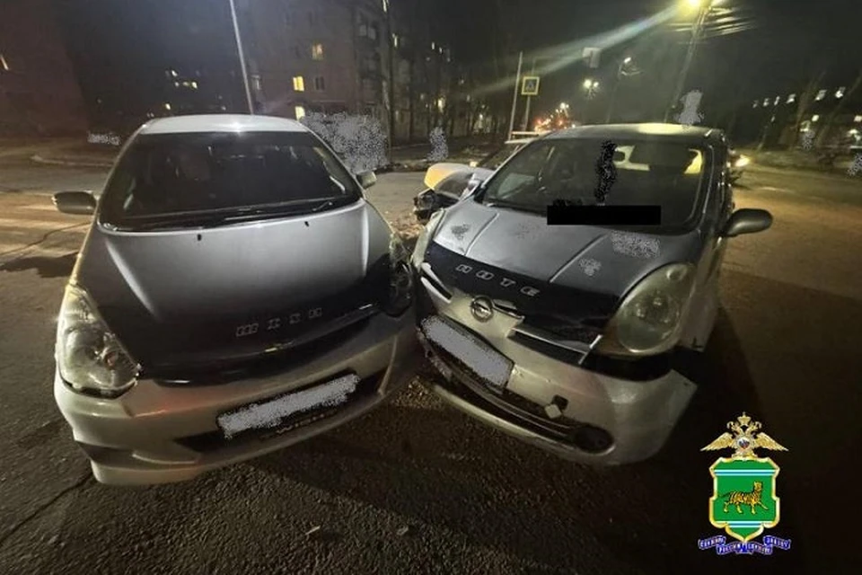 Тройное ДТП произошло в ЕАО 31 октября Фото: УМВД России по ЕАО