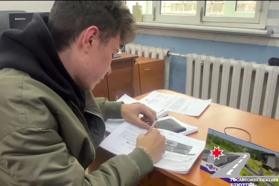 Нарушителю назначили штрафы на 85 тысяч рублей. Фото: скриншот видео Госавтоинспекции Удмуртии