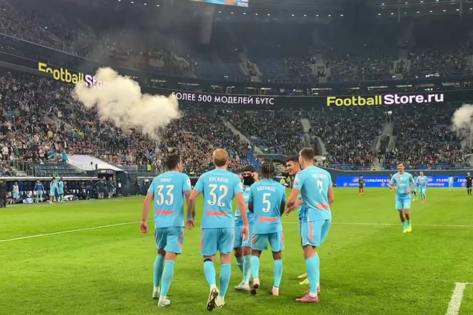 "Зенит" победил "Локомотив". Фото: t.me/fczenit