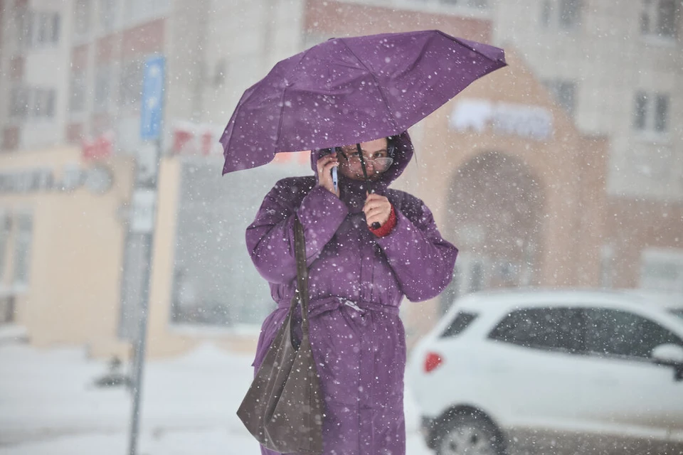В Новосибирске 4 ноября ожидается снег.