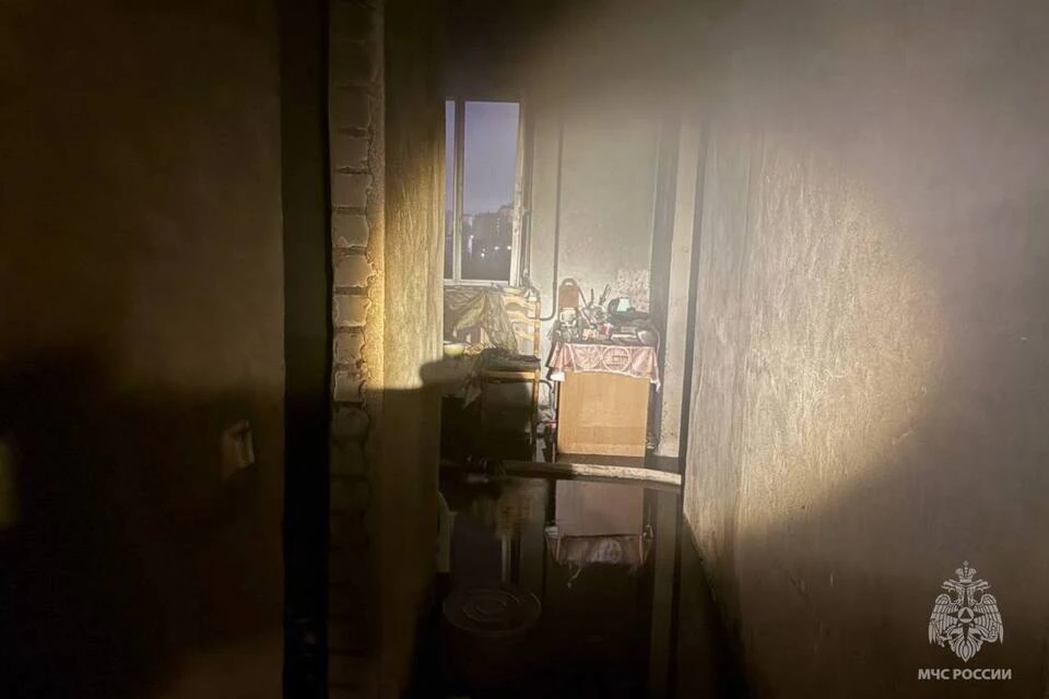 Работа бойцов позволила быстро остановить распространение огня. Фото: МЧС России по Тверской области.