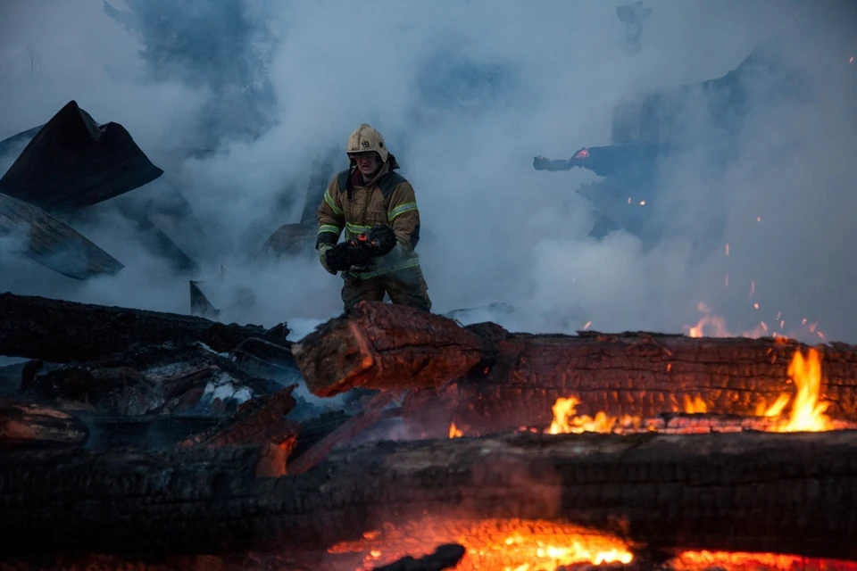В Пермском крае с похолоданием возросло число пожаров