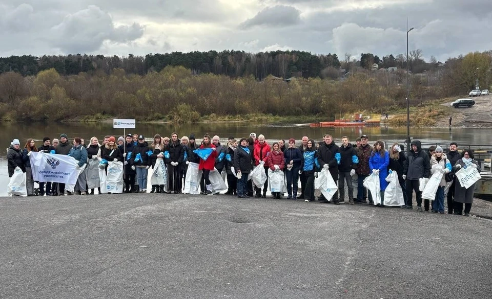 Жители Калужской области установили рекорд по очистке берегов.