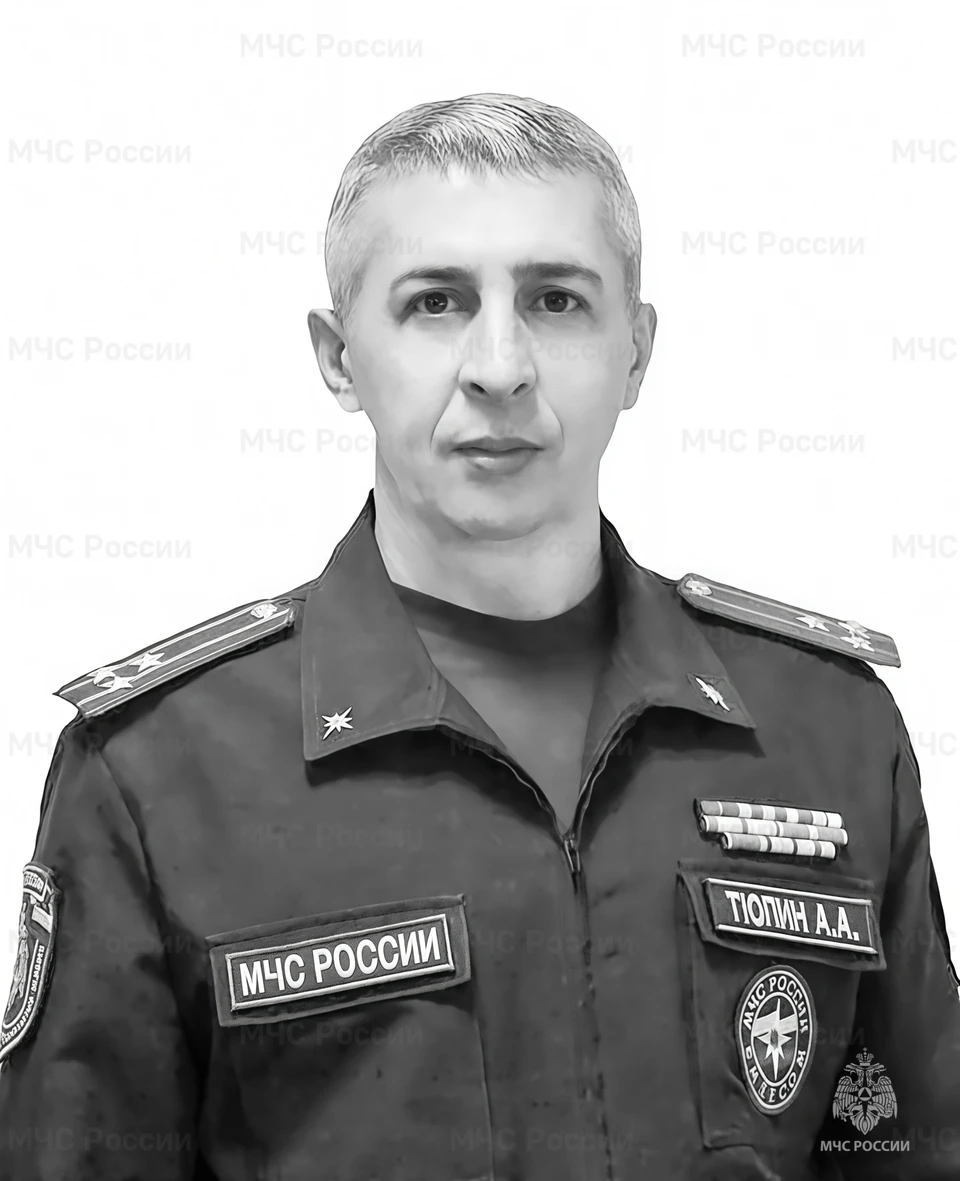 В Белгородской области ушел из жизни первый замначальника регионального ГУ МЧС Андрей Тюпин. Фото: пресс-служба ГУ МЧС России по Белгородской области