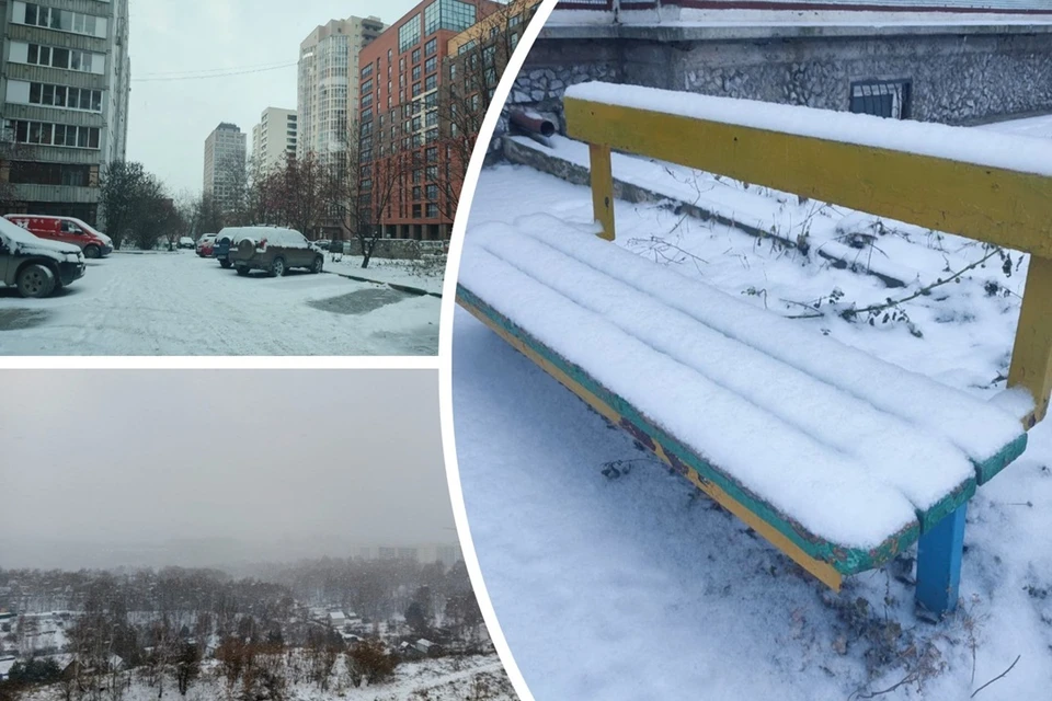 В Новосибирске наступила снежная пора. Фото: Ангелина ВАЙГЕЛЬ/Татьяна СОЛОВОВА