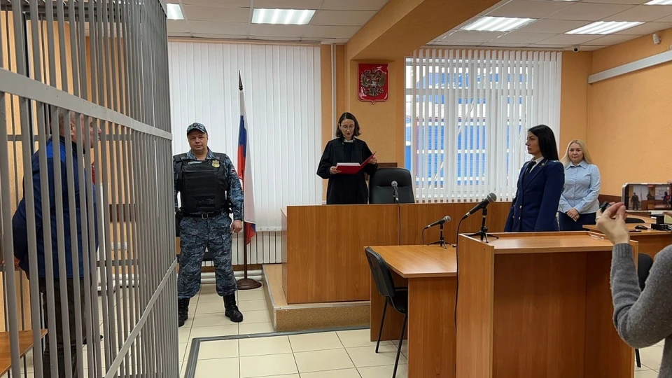 Момент вынесения приговора, фото: пресс-служба СУ СК России по Омской области