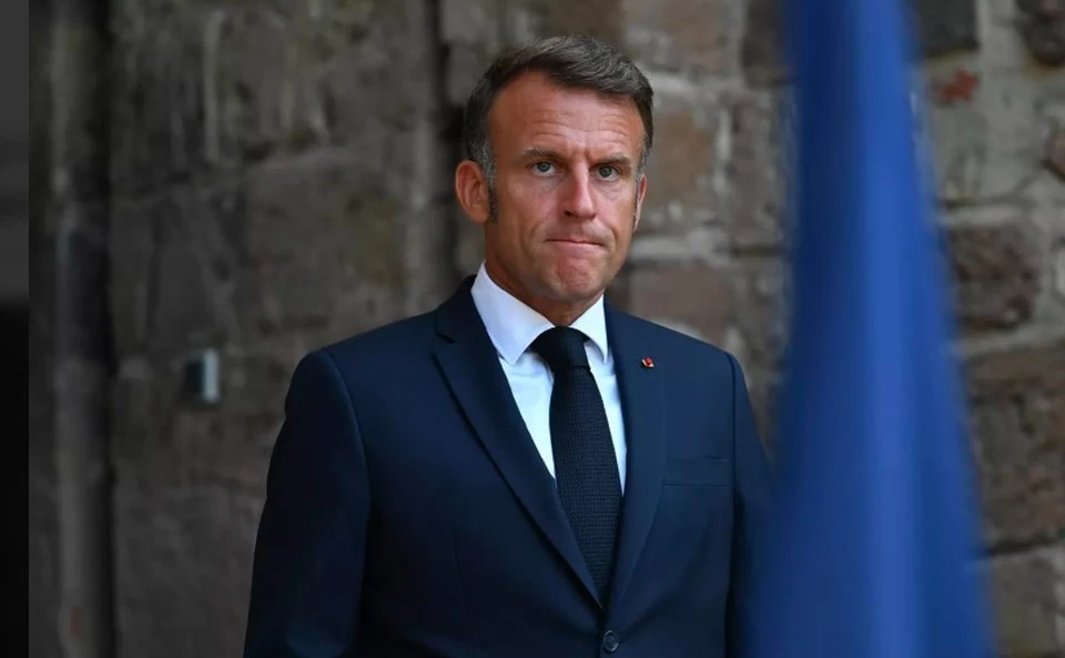 Эммануэль Макрон . Архивное фото