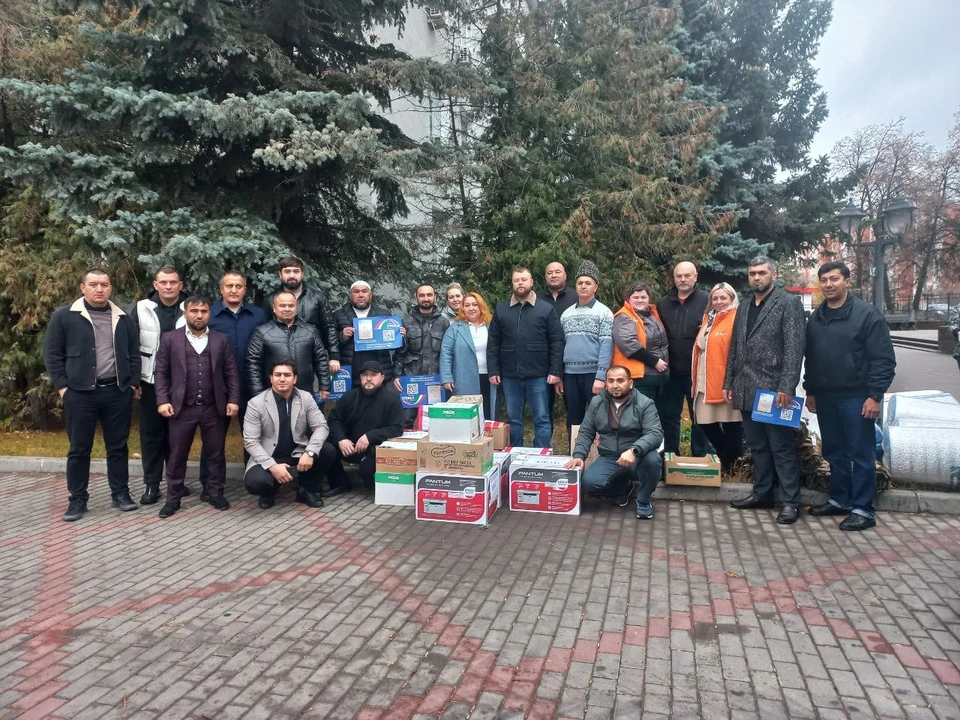 Очередной гумконвой отправился из Нижнего Новгорода на Донбасс.