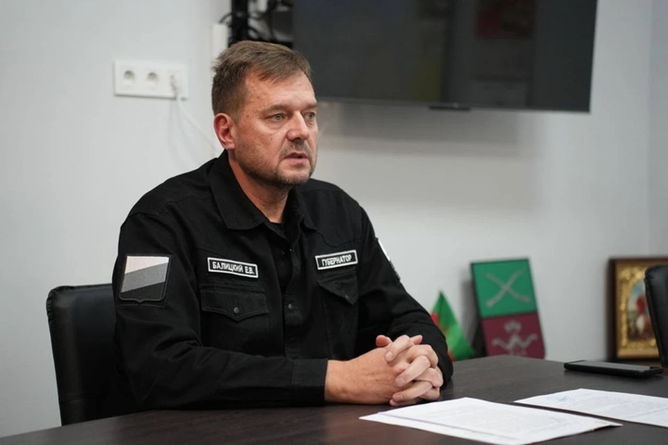 Глава региона прокомментировал осуждение террориста, который планировал его убийство: Фото: тг-канал Евгения Балицкого