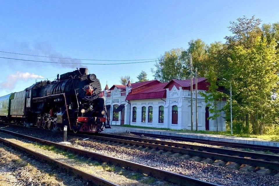 Легендарный ретропоезд. Фото: Московско-Тверская ППК