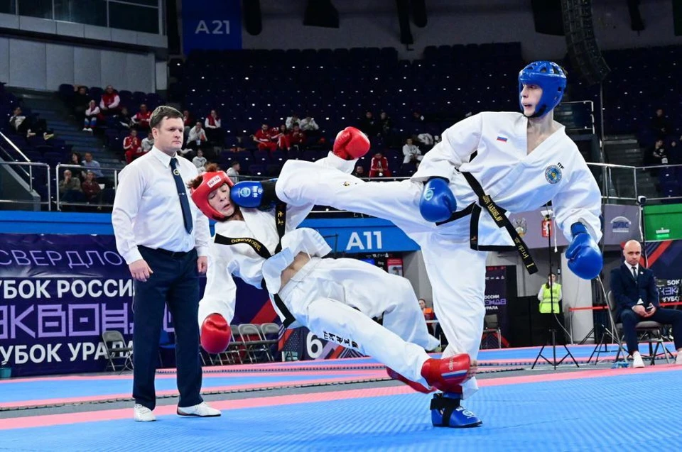 В Екатеринбурге начались всероссийские соревнования по тхэквондо. Фото: департамент информационной политики Свердловской области
