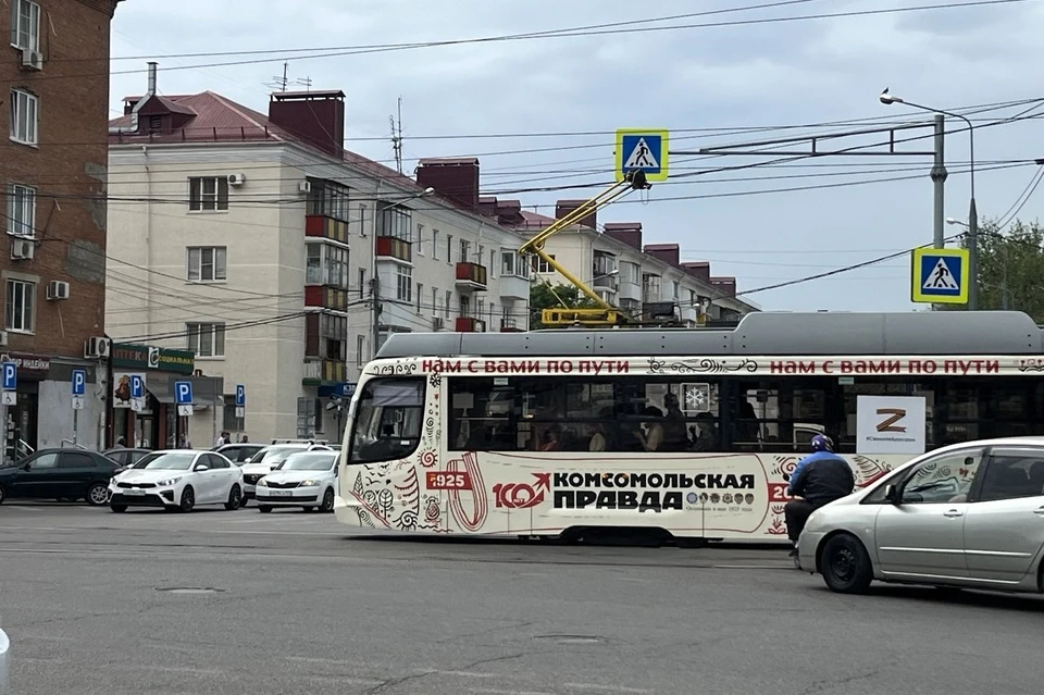 График движения трамваев изменится из-за ремонта