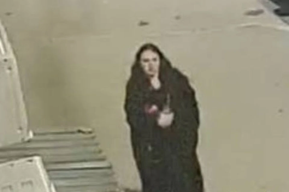 Женщину ищут. Фото: скриншот видео с камер видеонаблюдения