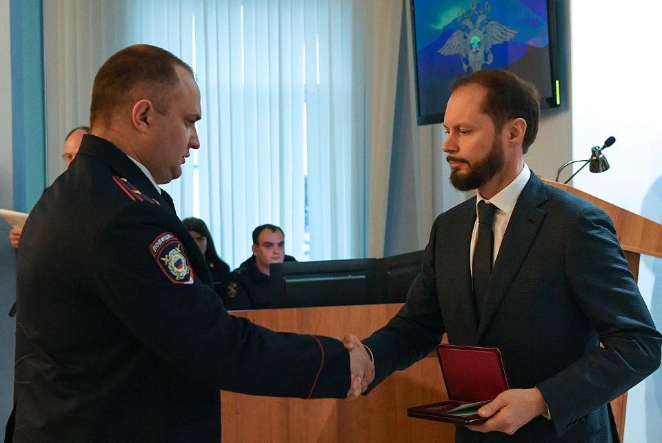 Церемония награждения прошла в областном УМВД,