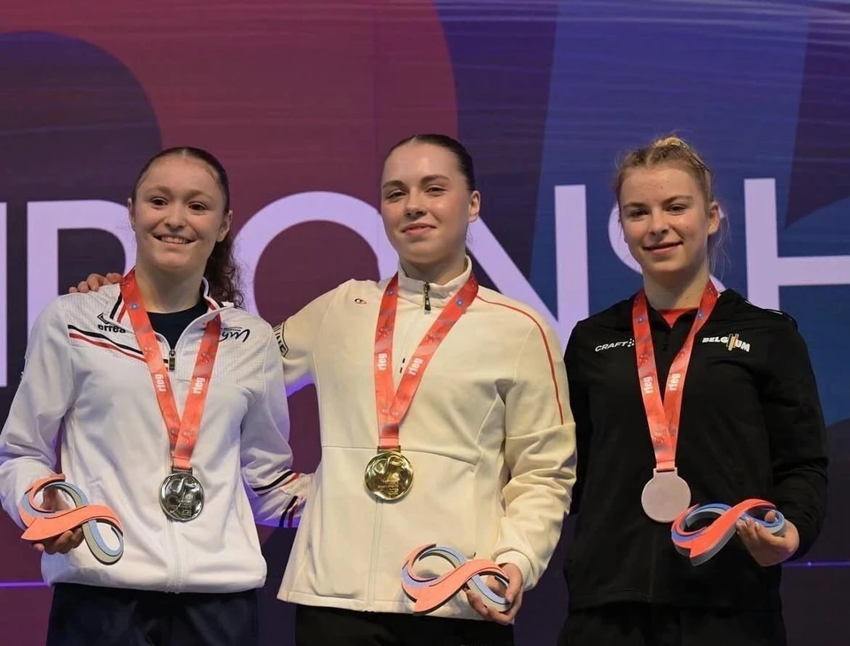 Ставропольская спортсменка Арина Каляндра завоевала золотую медаль на чемпионате мира. Фото: администрация Ставрополя