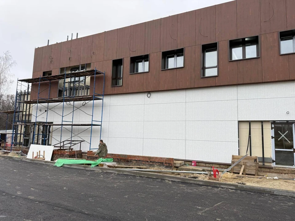 В здании музея ведутся внутренние отделочные работы. Фото: тг-канал Пул 73