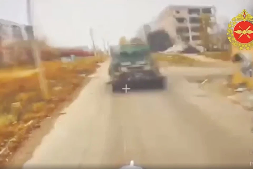 Российские бойцы разбили колонну боевой техники ВСУ в Запорожской области