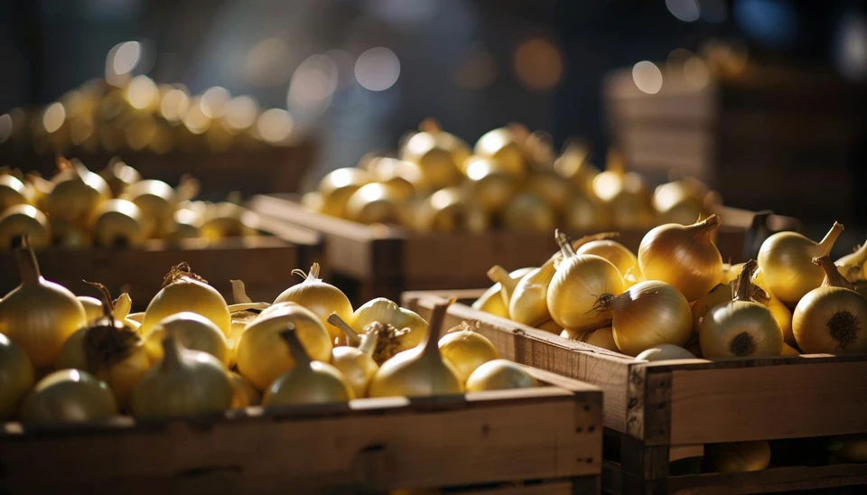 В Астраханскую область доставили репчатый лук из Узбекистана