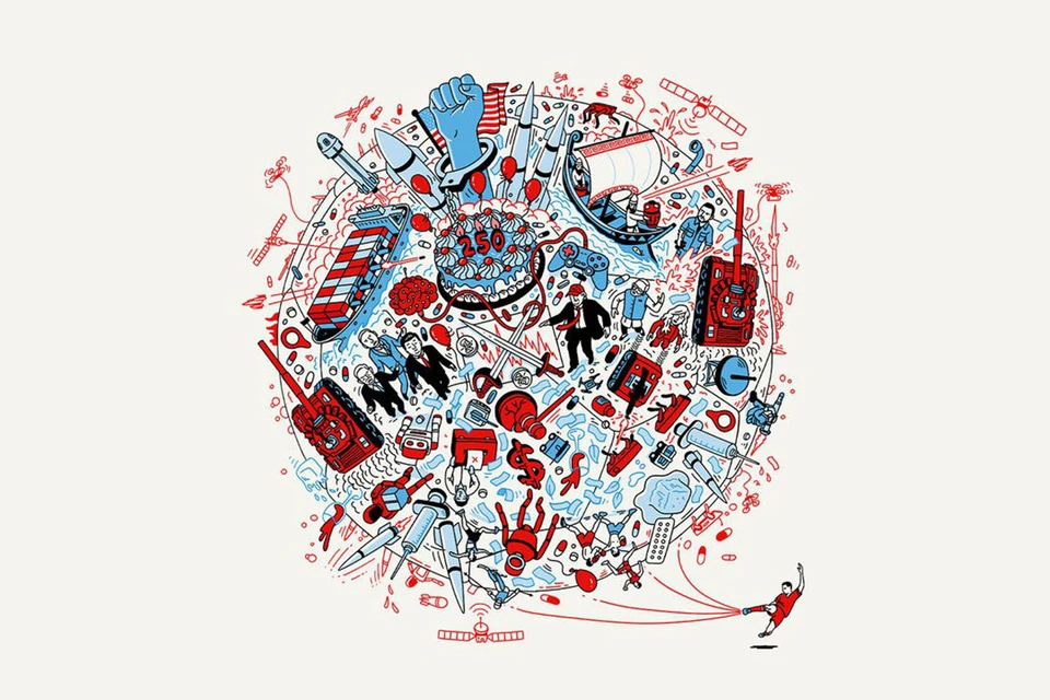 Традиционная пророческая обложка журнала The Economist. Иллюстрация: andrew rae/economist.com