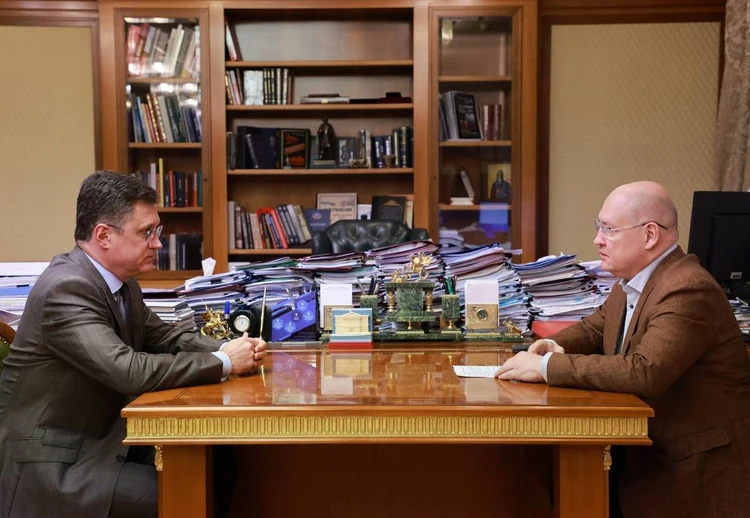 Александр Новак и Михаил Развожаев обсудили сферу газоснабжения Севастополя