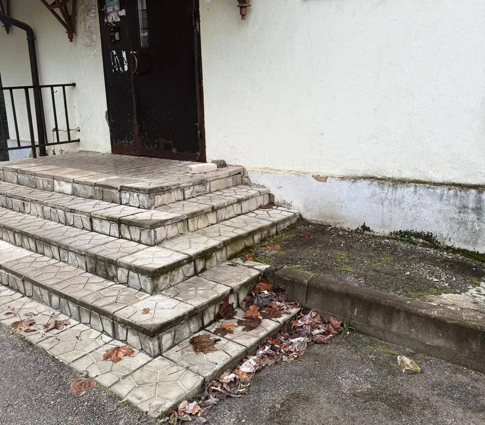 Жительница Калуги просит губернатора помочь с установкой пандуса.