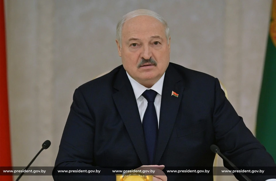 Лукашенко сказал про колоссальное давление. Фото: president.gov.by.