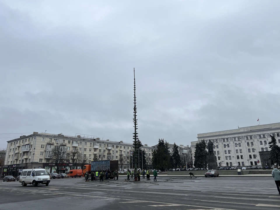 В этом году главная елка Луганска будет такой же, как была в прошлом