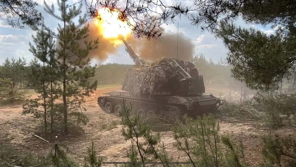 Российские войска бьют по позициям противника