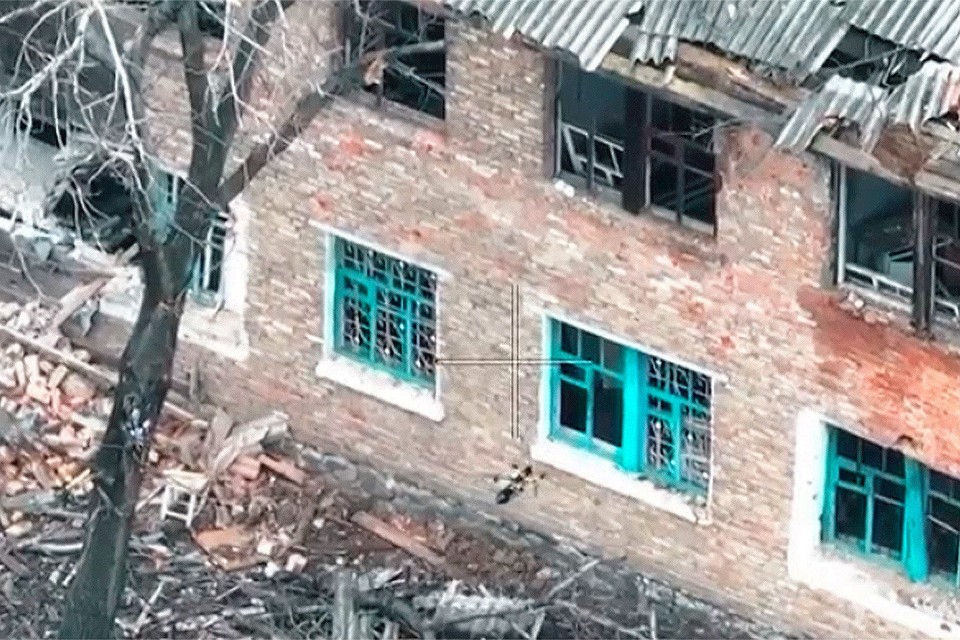 Кадры уничтожения минометного расчета в Димитрове показали в Минобороны