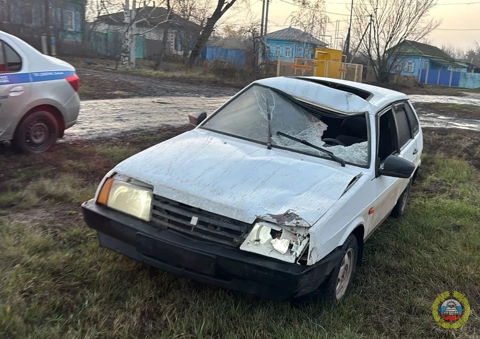 Девушка сбила велосипедистку.