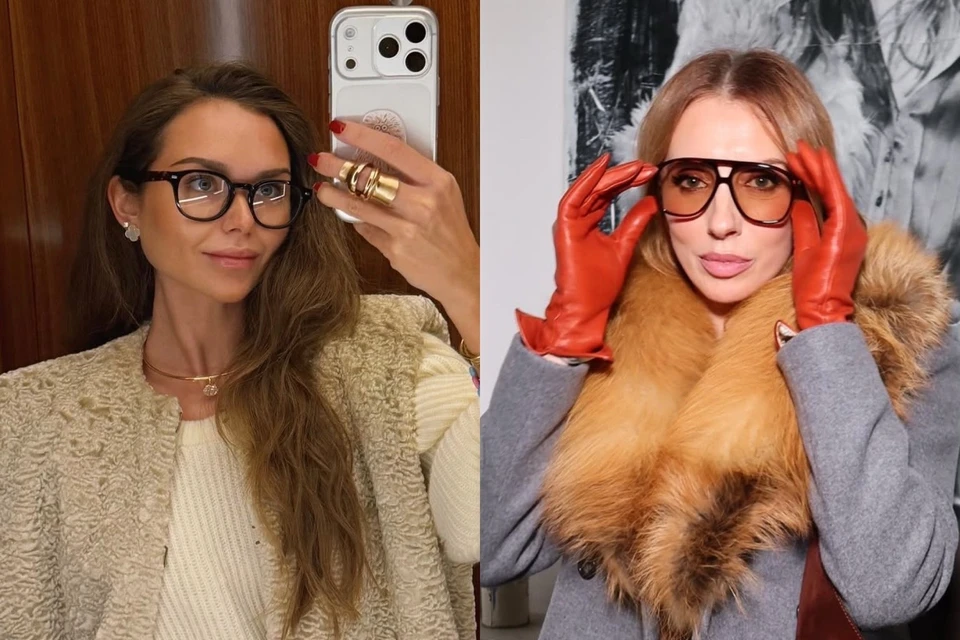Стеша Маликова в каракуле, Светлана Бондарчук в жакете с лисой