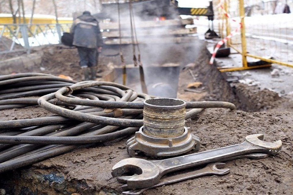 Ремонт сетей в разгаре.