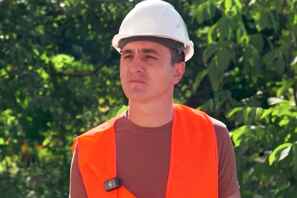 Сергей - строитель, житель Рубежного. Фото: ППК «Единый заказчик»
