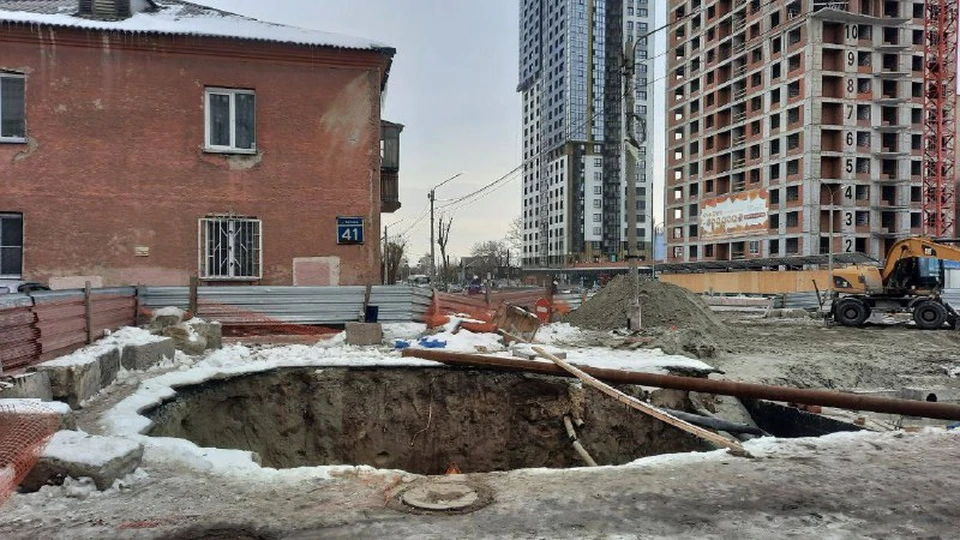 В Новосибирске до 10 декабря устранят разрытия на улице Титова. Фото: мэрия Новосибирска