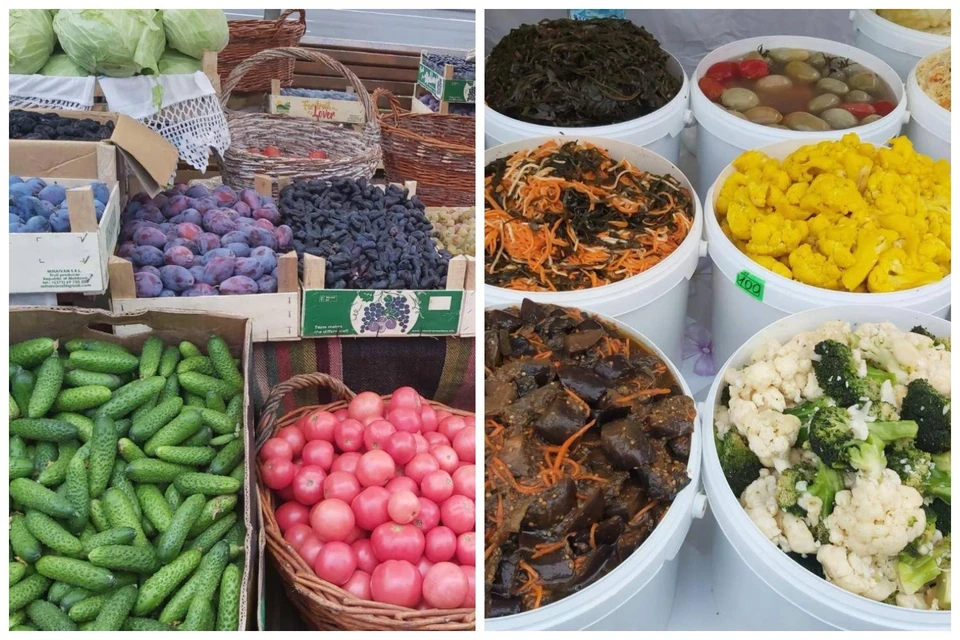 В Кишиневе работают осенние ярмарки. Фото: коллаж КП