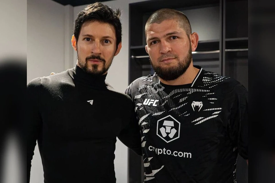 Активное общение между Хабибом и Дуровым заметили осенью 2025 года. Фото: соцсети Хабиба Нурмагомедова