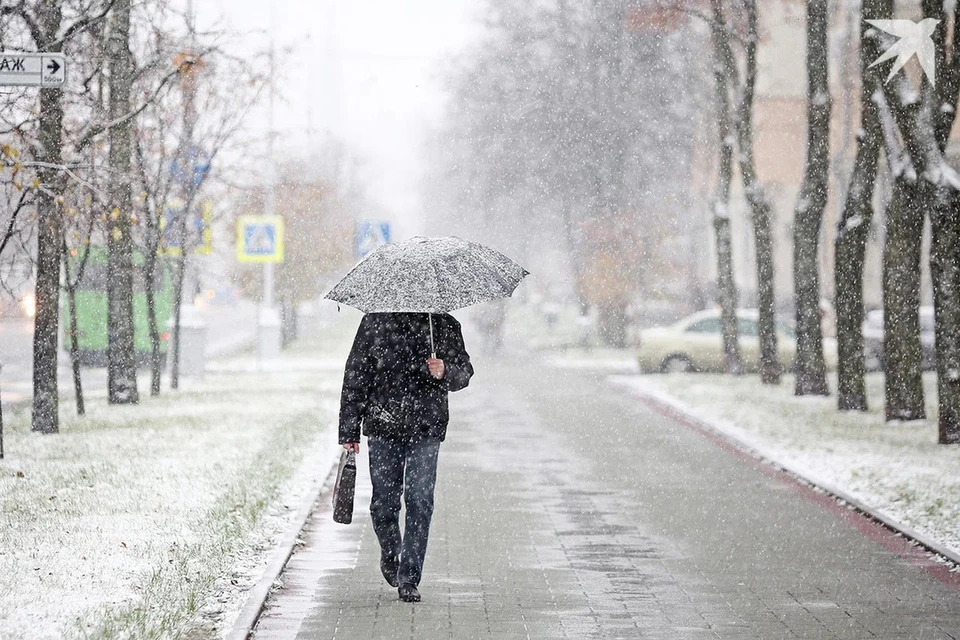 МВД сделало заявление для белорусских водителей в связи с погодой. Снимок носит иллюстративный характер.