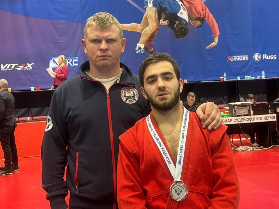 Тульский самбист завоевал серебро на Кубке России в Кстово