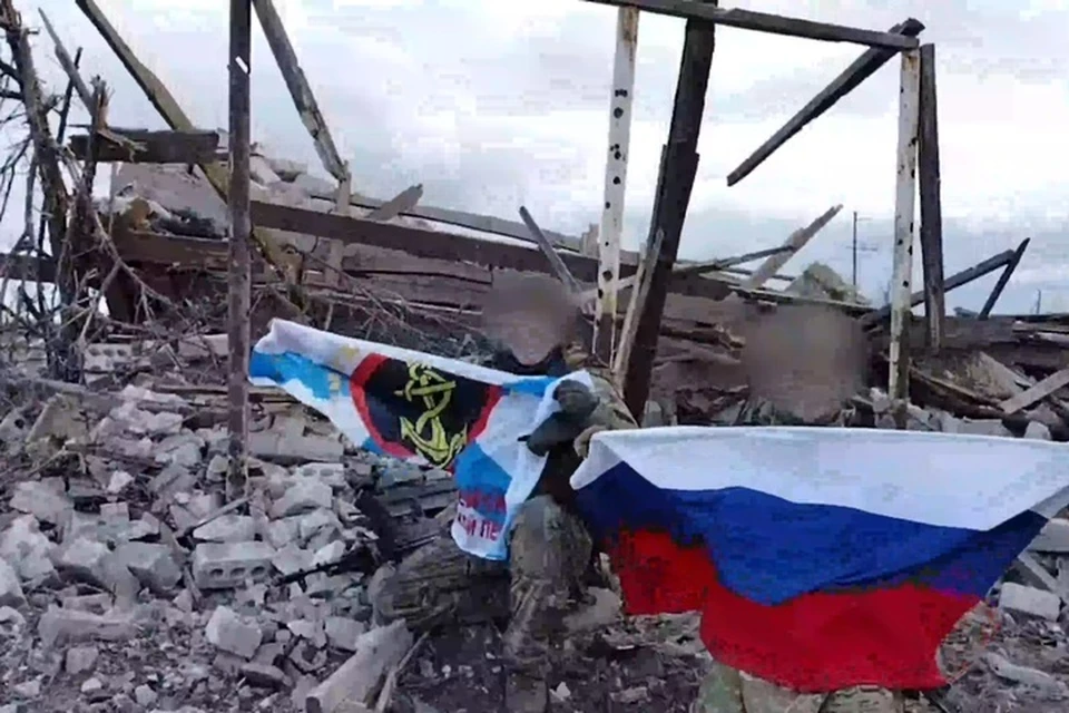 Морские пехотинцы России отличились в боях на Херсонщине. Фото: тг-канал Владимира Сальдо