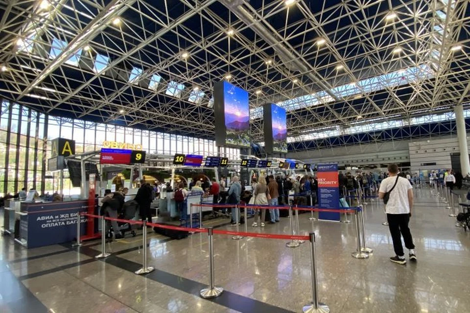 Обстановка в аэропорту спокойная