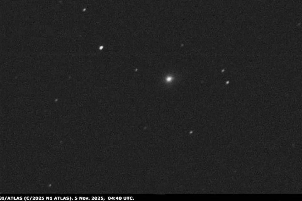 ООН активирует планетарную защиту Земли из-за объекта 3I/ATLAS. Фото: Gianluca Masi, Manciano, Italy - MPC code:M50 - The Virtual Telescope Project.