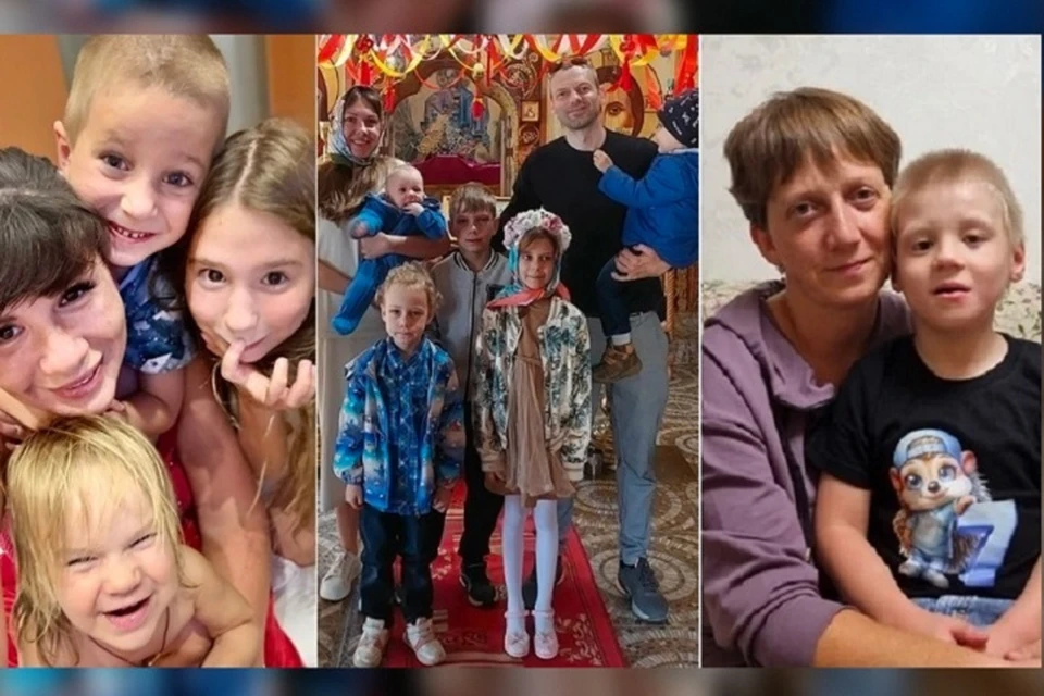 Мама - это призвание! Крымчанки, которые воспитывают четверых и более детей. Фото: личный архив