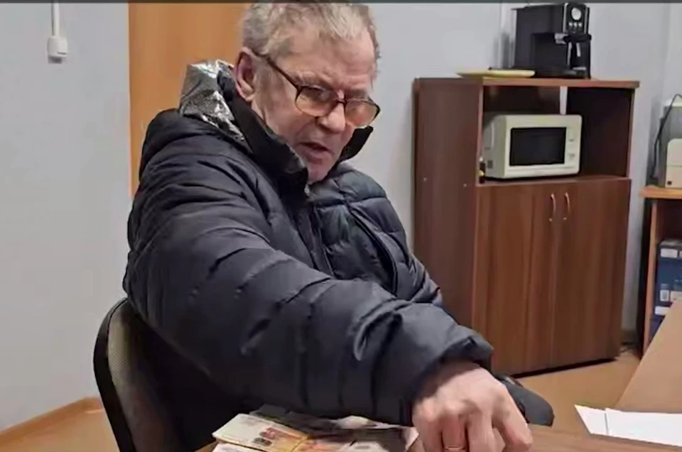 Деньги Сергею Попову вернули следовали. Фото: скрин виден НТВ