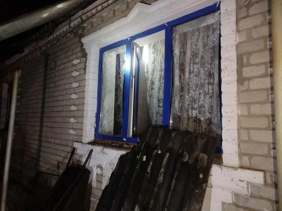 Вспыхнул пожар. ФОТО: Правительство ЛНР