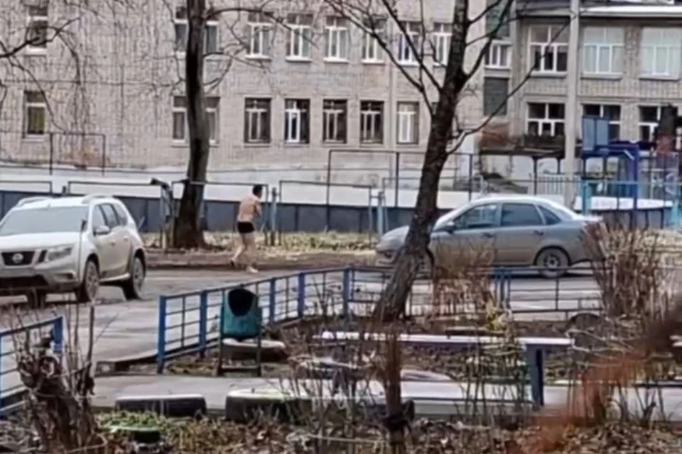 Мужчина задержан. Фото: скриншот видео vk.com/zarekaizh