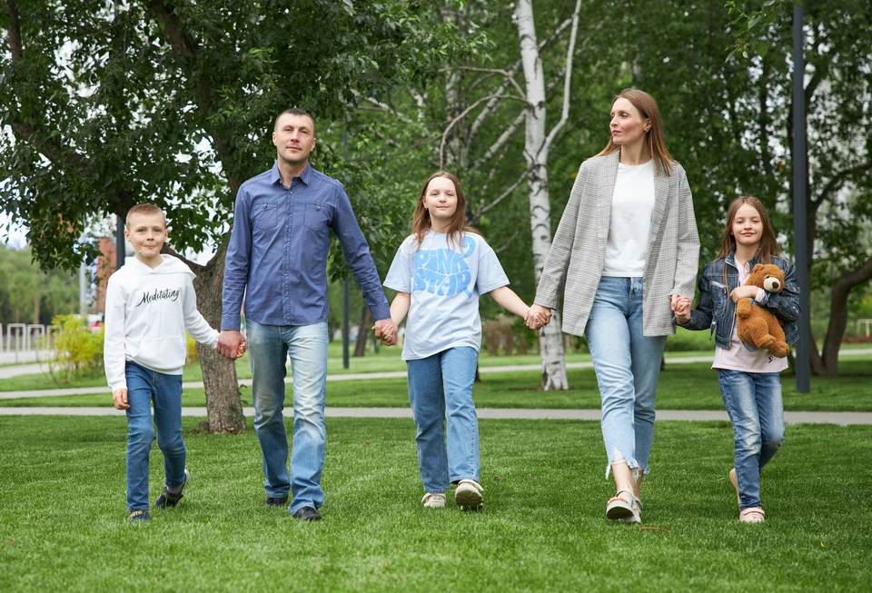 Большая семья из Геленджика отправится в столицу Кубани.