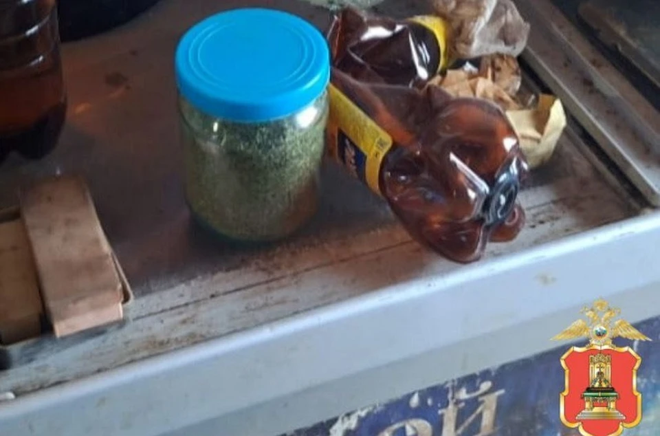 Хранила, как укроп. Фото: пресс-служба УМВД по Тверской области