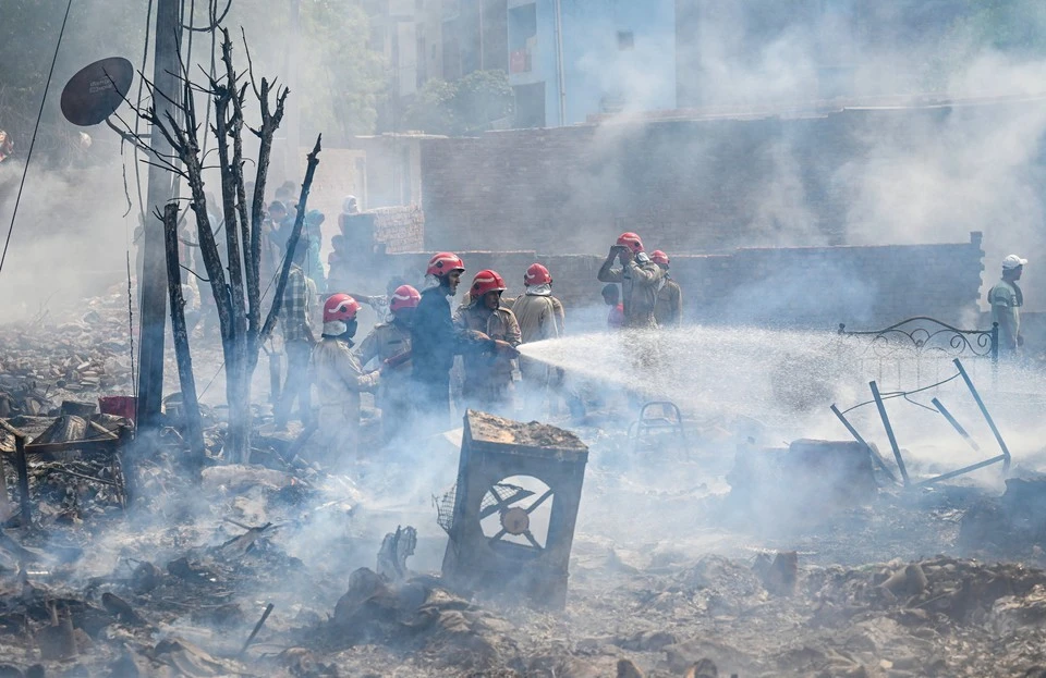 The Indian Express: более 20 человек погибли из-за пожара в ночном клубе в Индии