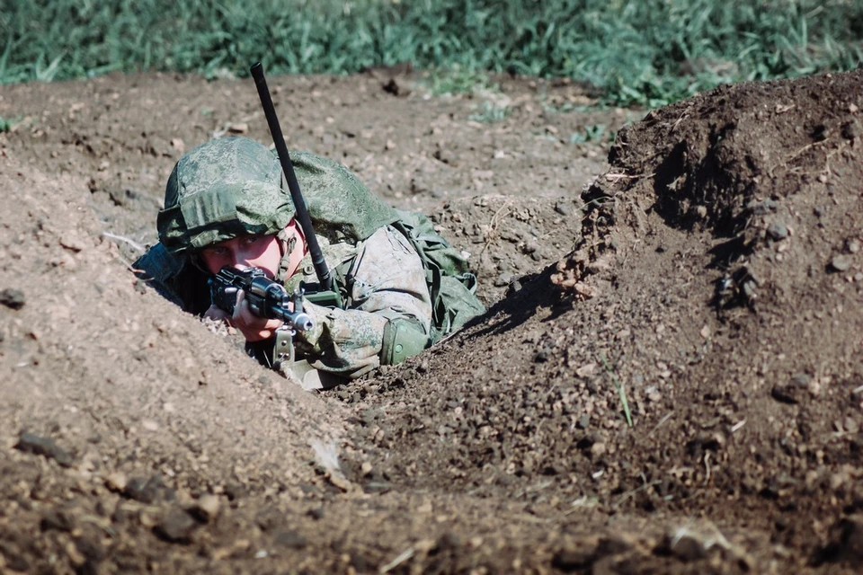 Российские военные поражают позиции ВСУ.