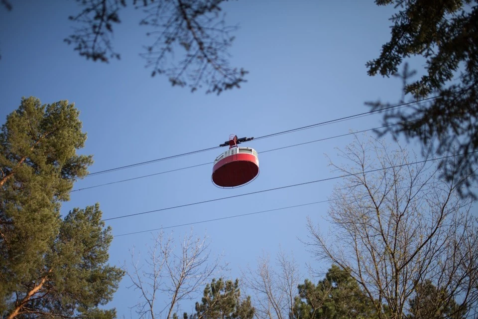 Канатная дорога появилась в Кисловодске в 1970-х годах.